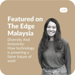 Elliot & Co. card featuring The Edge Malaysia story on diversity and inclusivity in the future of work